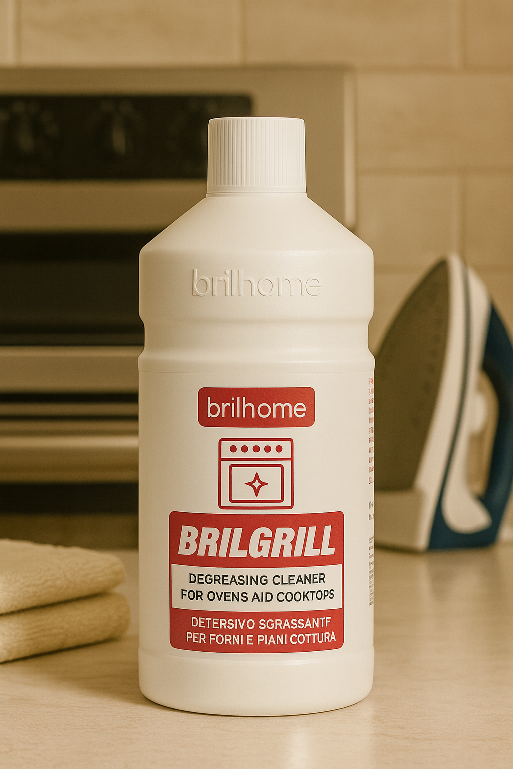 BRILGRILL - NETTOYANT DEGRAISSANT POUR FOURS ET HOTTES