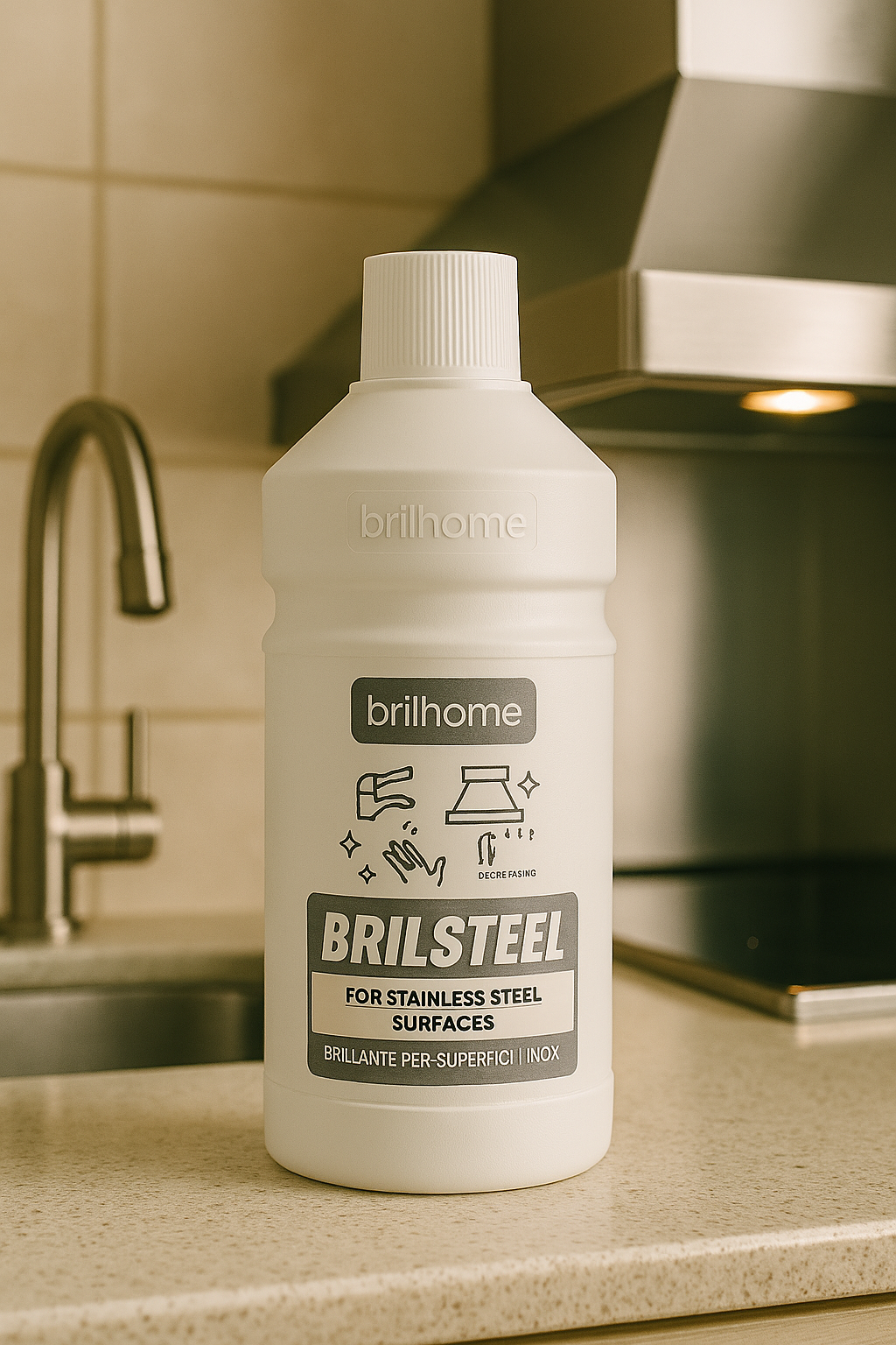 RILSTEEL – NETTOYANT POLISSANT POUR ACIER INOXYDABLE