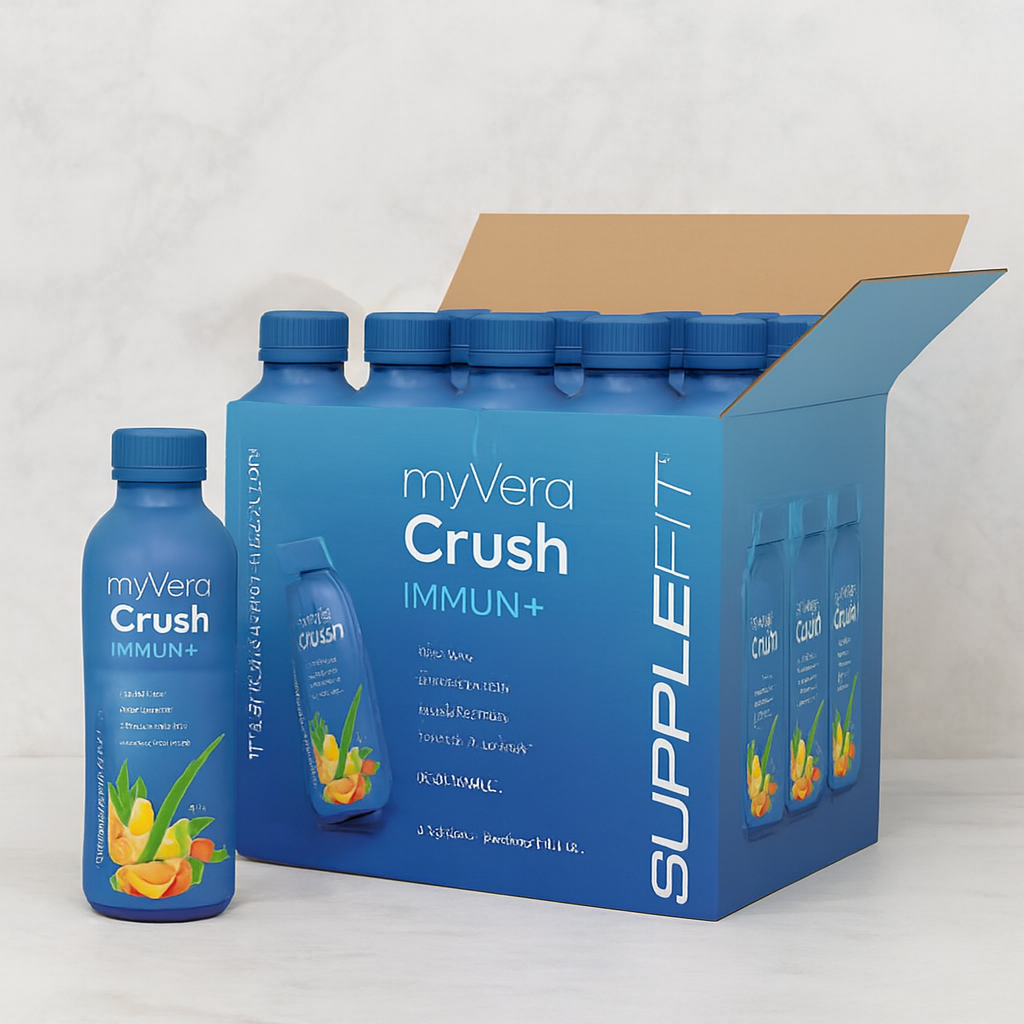 MYVERA CRUSH MAN + BOOST DE TESTOSTÉRONE, VITALITÉ & ÉNERGIE MASCULINE 6 BOUTEILLES