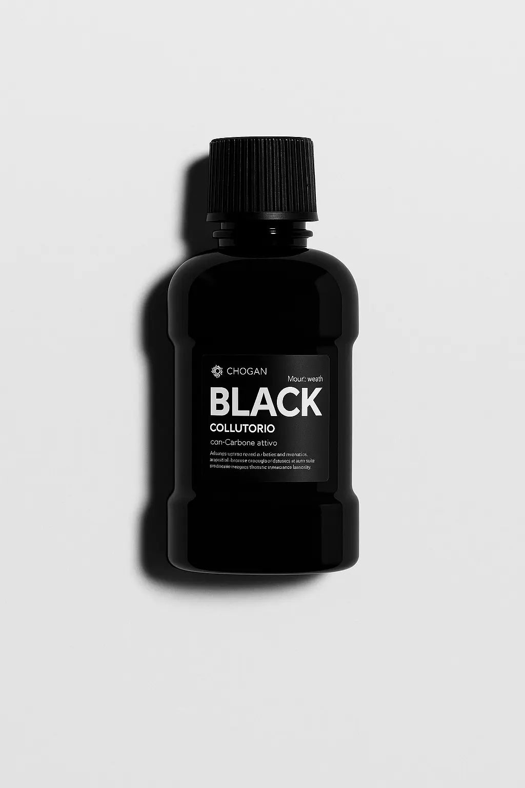 BAIN DE BOUCHE AU CHARBON ACTIF CONTRE TACHES SUPERFICIELLES DES DENTS - 80 ML