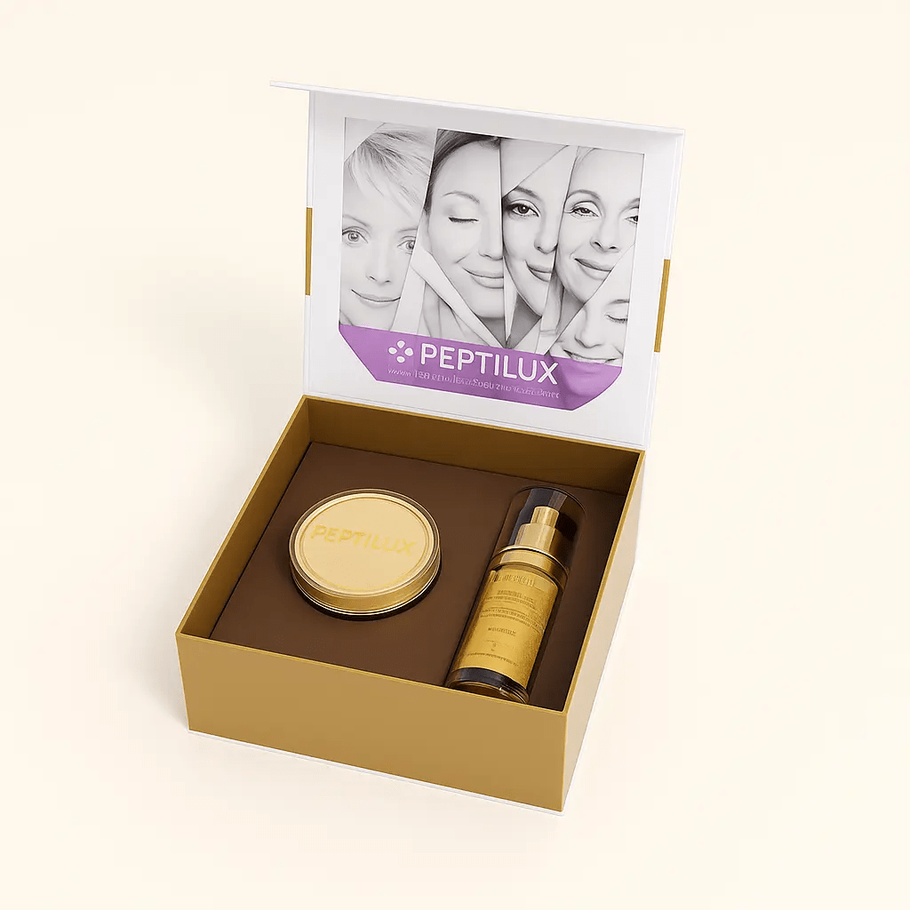COFFRET PEPTILUX ANTI-AGE SKIN CARE – ROUTINE LIFTING & JEUNESSE IMMÉDIATE JOUR