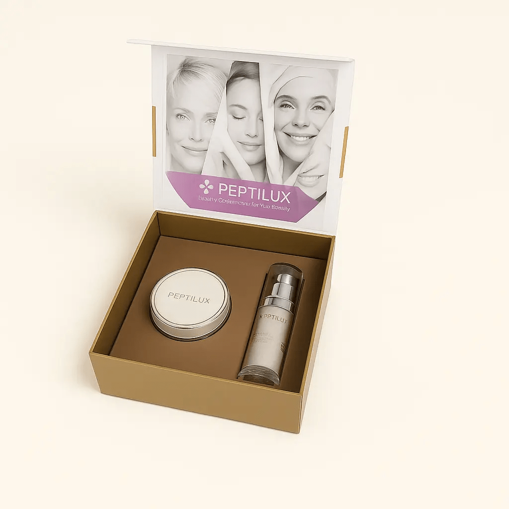 COFFRET PEPTILUX LUXURY SKIN CARE NIGHT – SOIN ANTI-RIDES RÉPARATEUR & BOOSTER DE COLLAGÈNE
