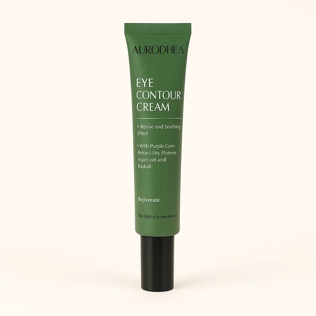 CRÈME CONTOUR DES YEUX À L’ALOE VERA – ANTI-CERNES, ANTI-POCHES & ÉCLAT DU REGARD