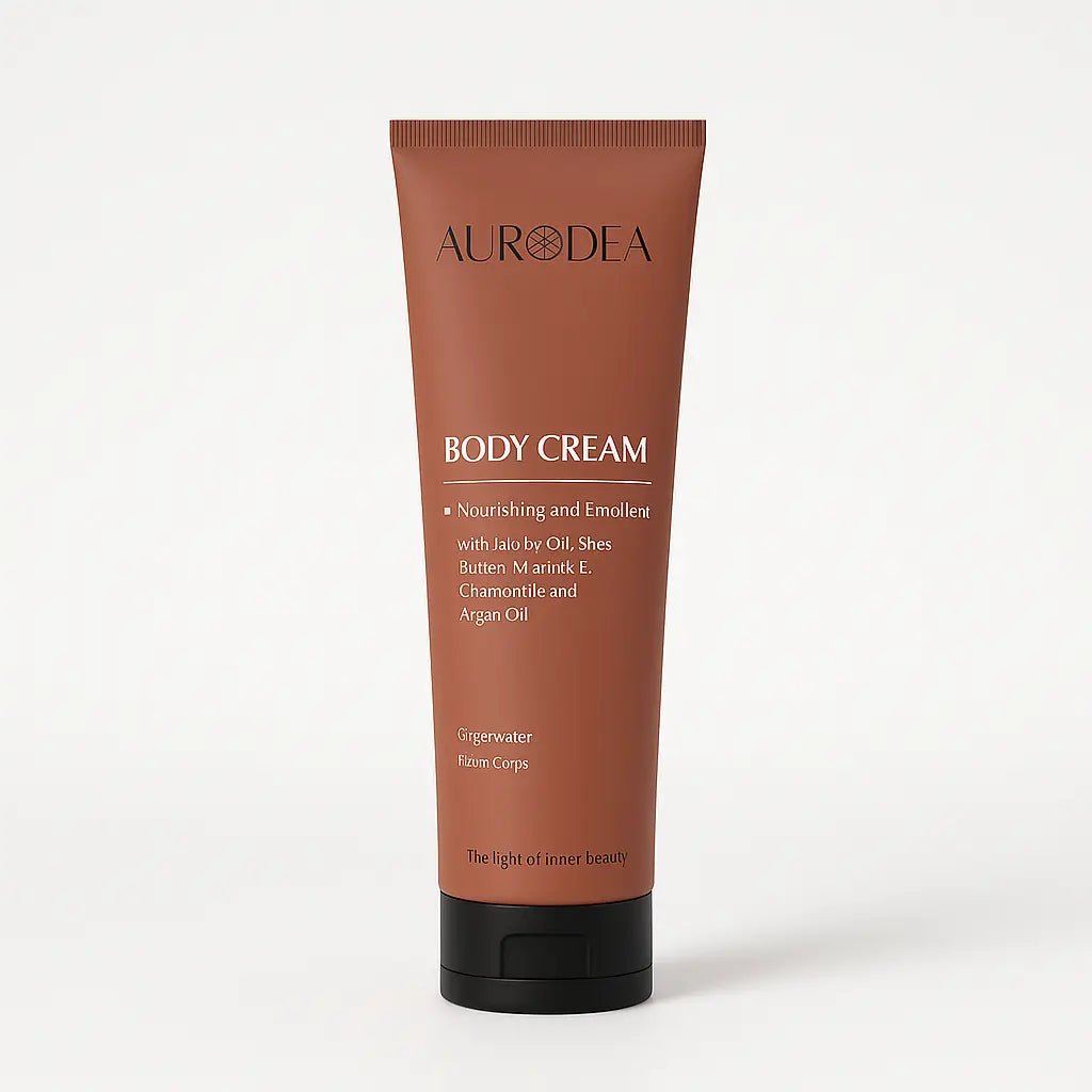 CRÈME CORPS BIO À L’HUILE D’ARGAN – ÉCLAT NATUREL, HYDRATATION INTENSE & APAISEMENT DES PEAUX SENSIBLES