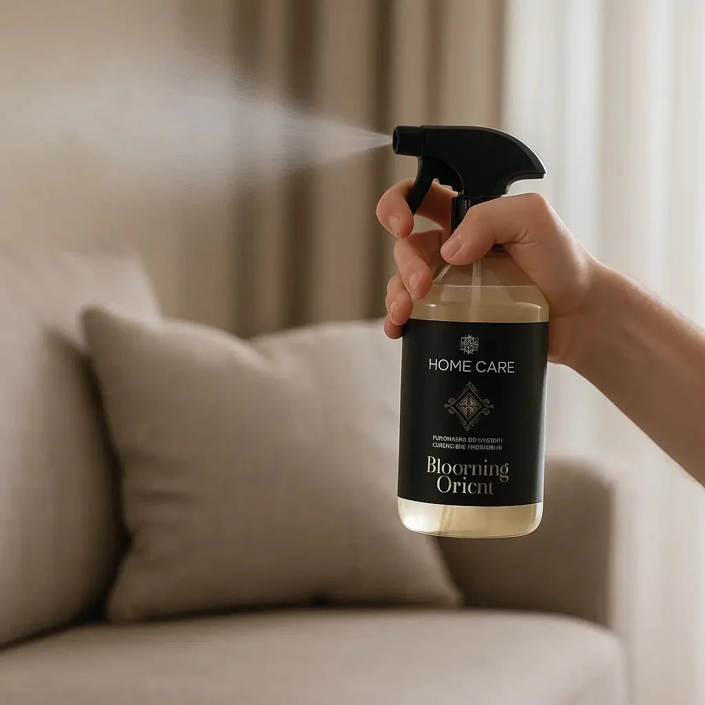 DIFFUSEUR SPRAY POUR PIÈCES ET TISSUS – FRAÎCHEUR IMMÉDIATE & BIEN-ÊTRE DURABLE