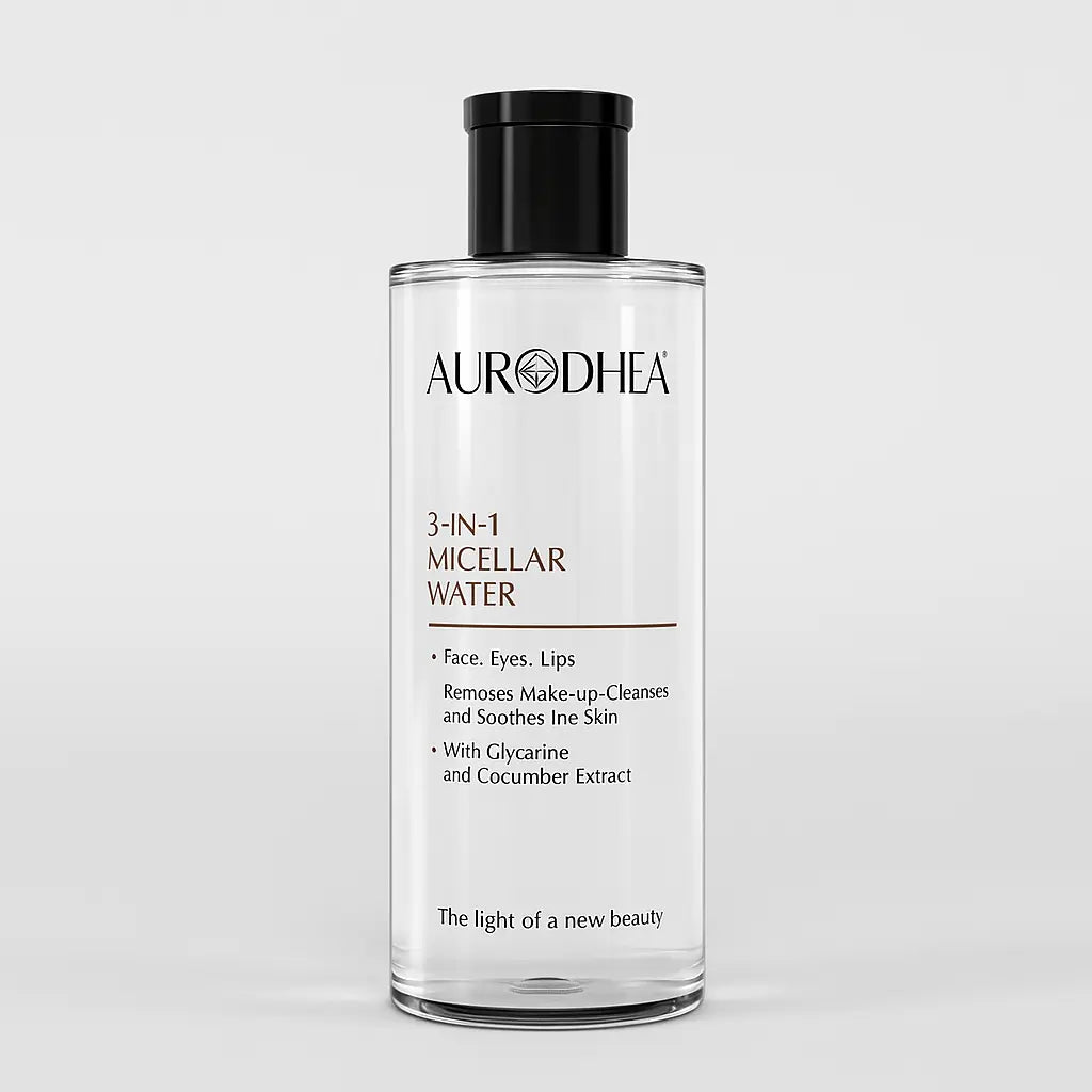 EAU MICELLAIRE 3 EN 1 - 250 ML POUR DEMAQUILLANT WATERPROOF ET  IMPURETES