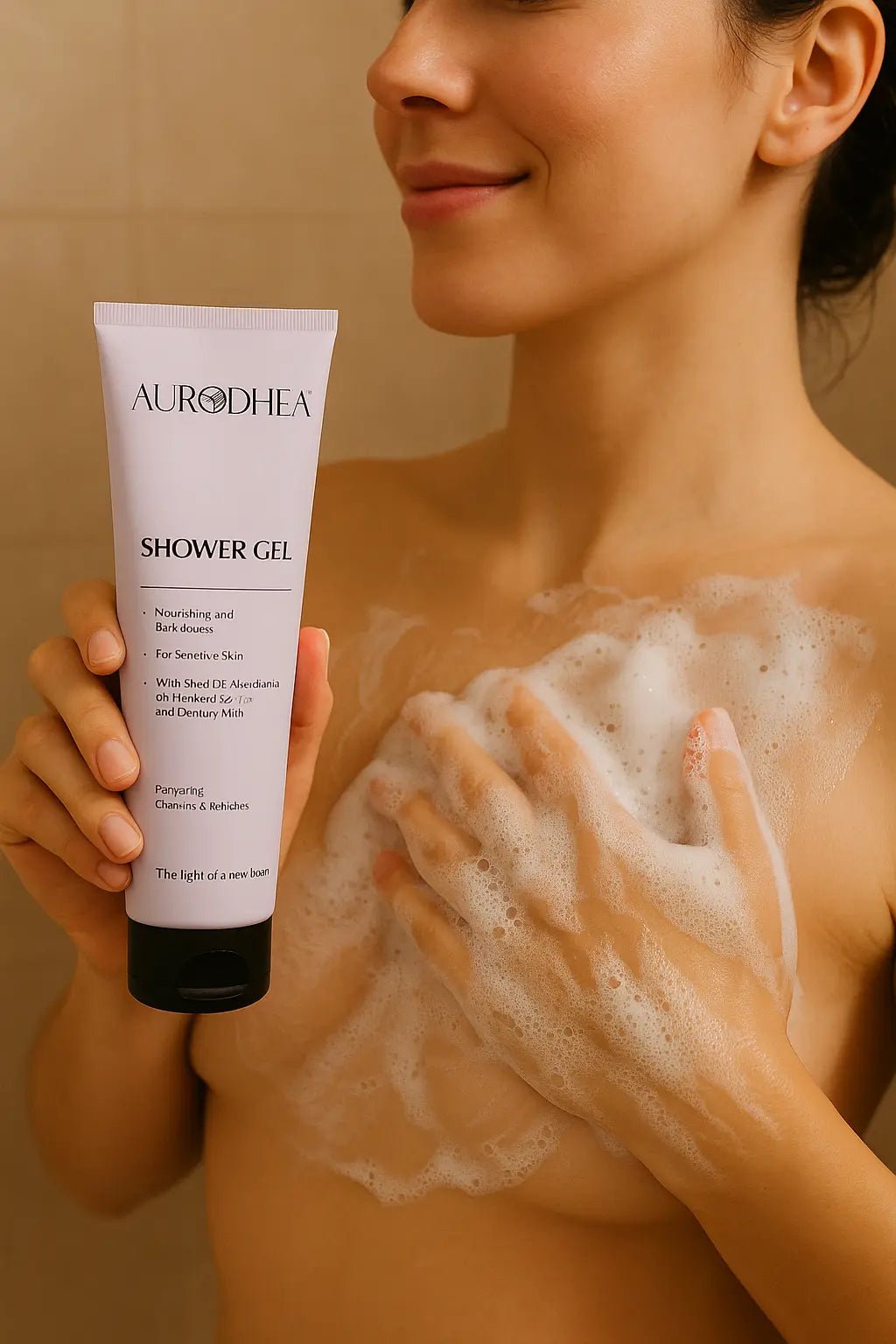 GEL DOUCHE LAIT D’ÂNESSE – PEAU ULTRA-DOUCE & HYDRATÉE MÊME POUR LES PEAUX SENSIBLES