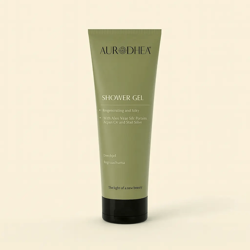 GEL DOUCHE RÉGÉNÉRANT À LA BAVE D’ESCARGOT – HYDRATATION INTENSE & PEAU VELOUTÉE