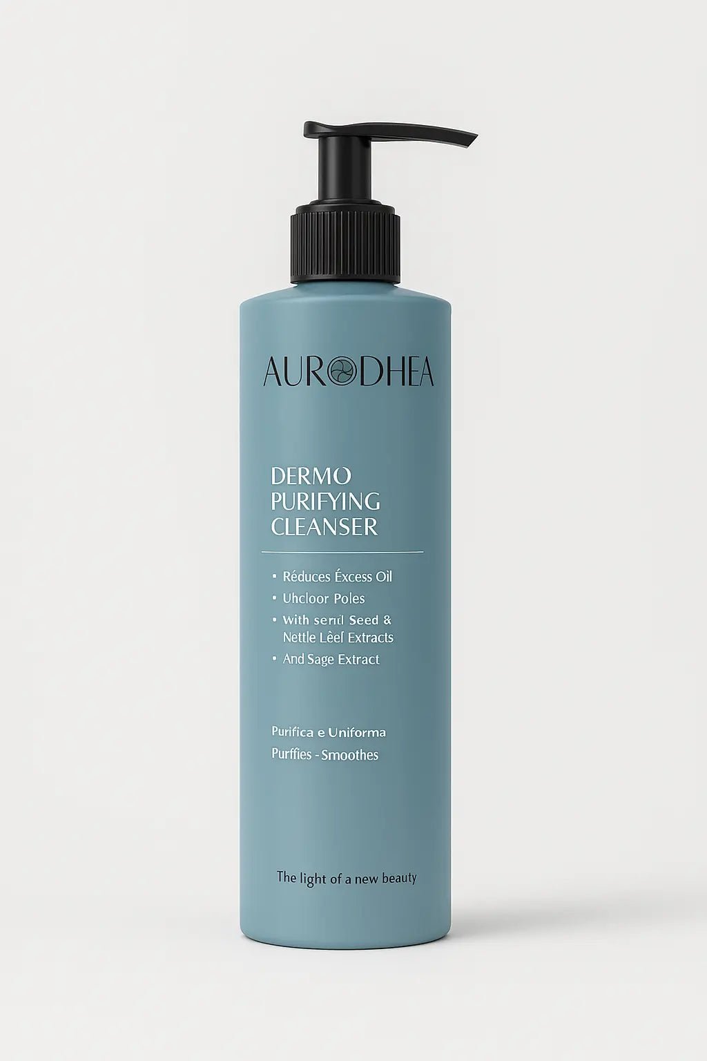 NETTOYANT DERMO-PURIFIANT ANTI-ACNÉ – SÉBO-RÉGULATEUR, DÉTOXIFIANT & ÉCLAT VISAGE