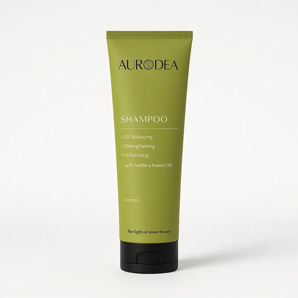 SHAMPOING À L’HUILE DE NEEM – SÉBO-RÉGULATEUR, ANTIPELLICULAIRE & FORTIFIANT POUR CHEVEUX GRAS