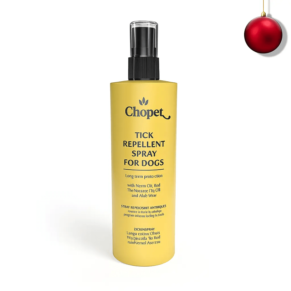 SPRAY REPULSIF ANTI-TIQUES POUR LES CHIENS - 150 ML